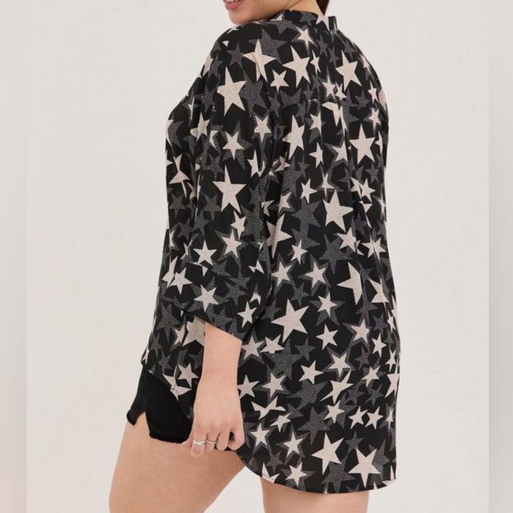 Torrid Chiffon Shirt Komono